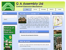 Tablet Screenshot of gaa-ltd.co.uk